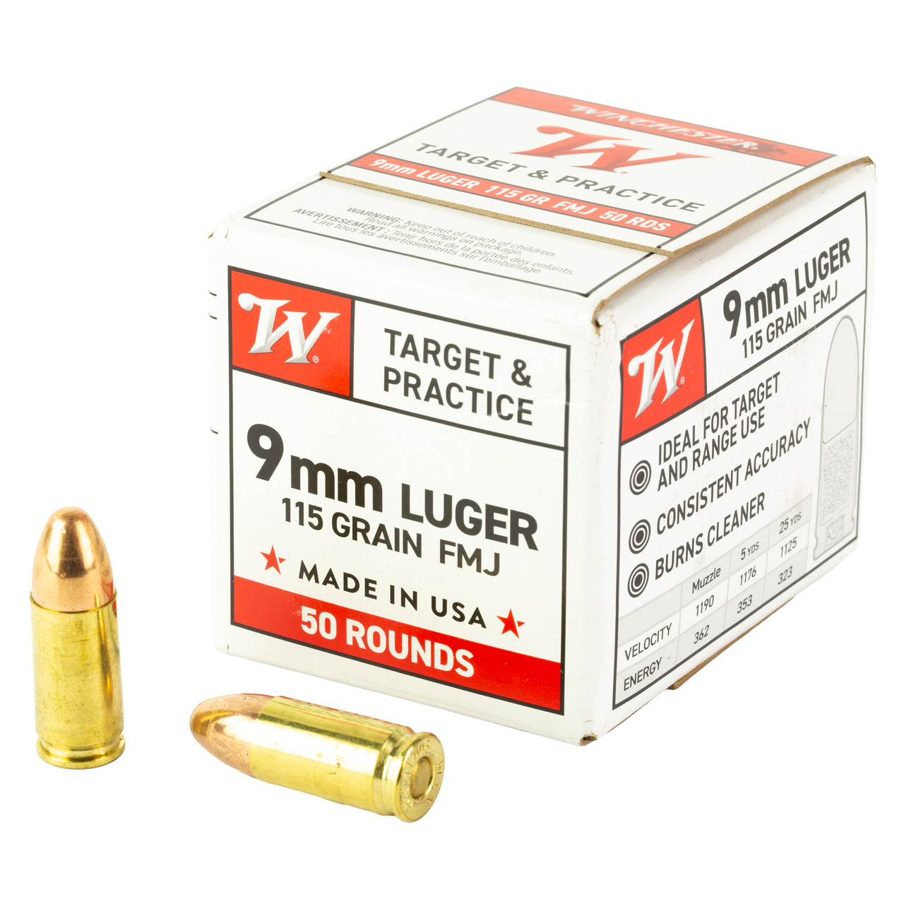 Cornerstone 9mm 124gr Bonded JHP — 50ct